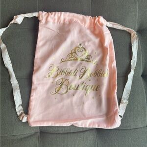 Disney Pink Fabric with Black Print